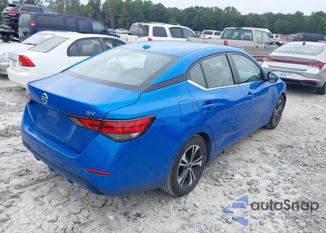 2021 Nissan Sentra Sv Xtronic Cvt из США, поврежденный, VIN 3N1AB8CV3MY281360